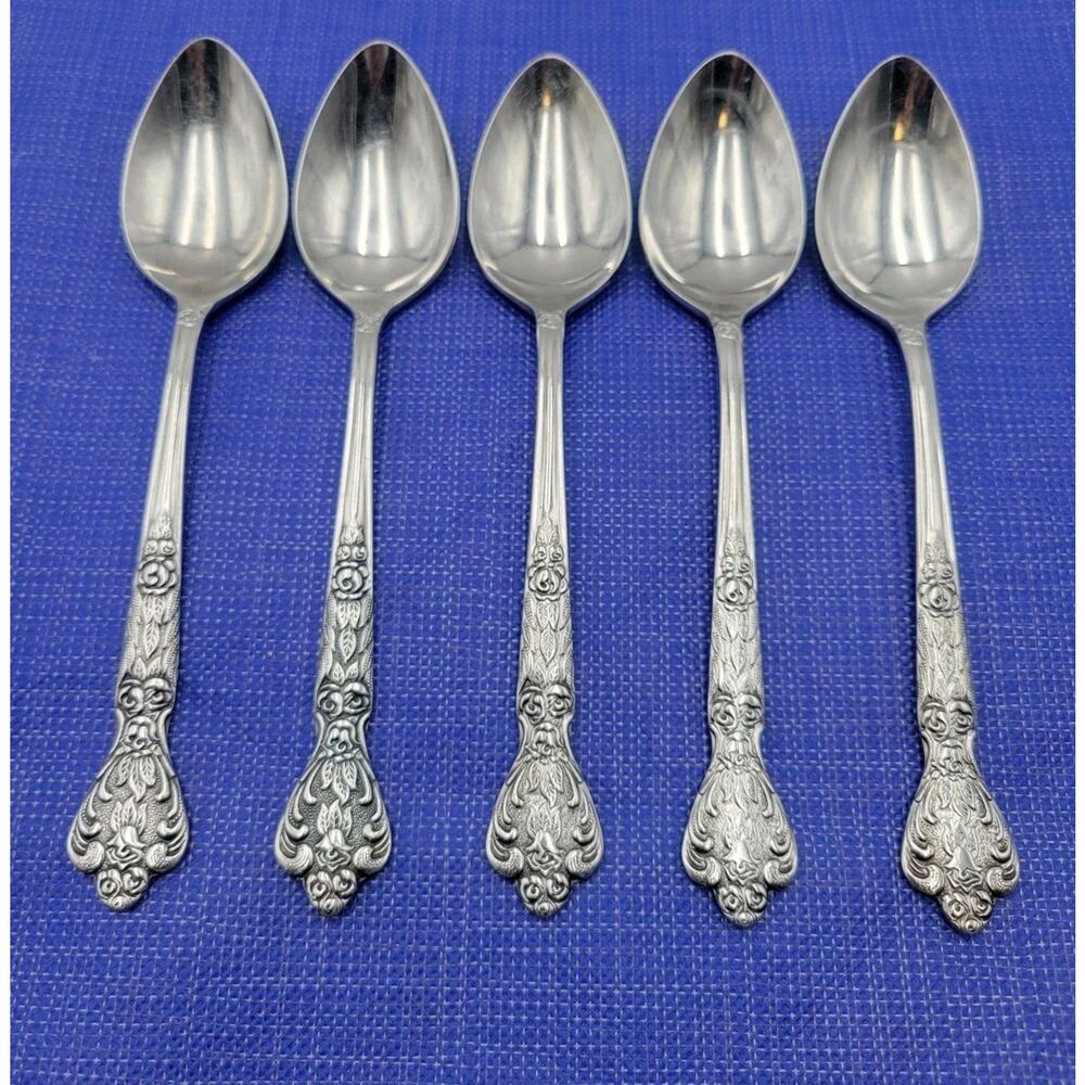 Versailles MSI Stainless Japan Set 5 Teaspoon Spoons 6.25"
